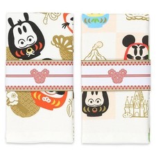Ensemble de serviettes visage Mickey Mouse Japon Tokyo Disney Resort 2026 Dar...