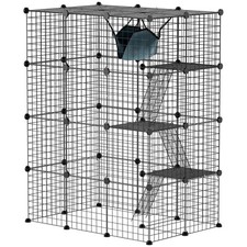 PawHut Cage pour chat