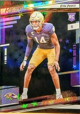 2022 Panini Prestige Kyle Hamilton RC Ravens Astral Prizm Xtra Points SP #325