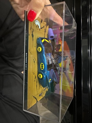 Batman voiture miniature bleue