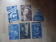 LOT PARTITIONS EDITH PIAF  SIX