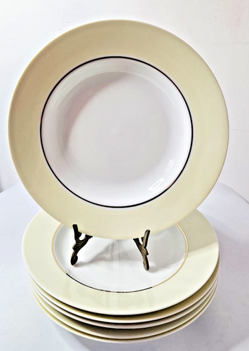 Six assiettes creuses vintage