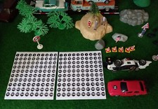 Numéros autocollants pour