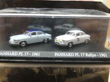 COFFRET ATLAS DUO PANHARD PL17 1961+RALLYE 1961 1/87 H.O Neuf Boite Origine