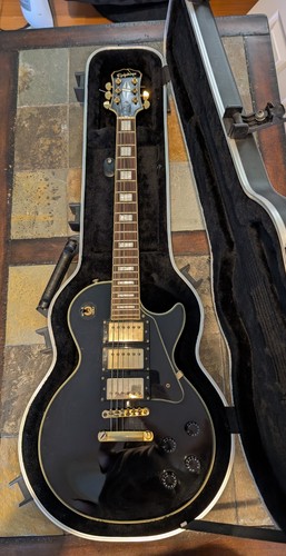 2007 epiphone les paul black - paul, "black