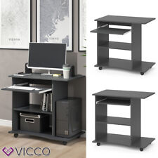 Table d’ordinateur Table de bureau Table d'ordinateur  Vicco Harm Anthracite