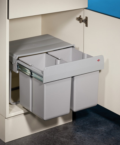 Wesco 8011058 poubelle double - 8011058,