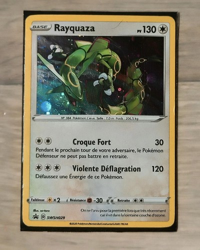 Carte pokémon rayquaza - carte,