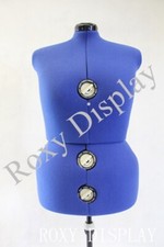 Adjustable Sewing Dress Form Female Mannequin Torso Medium Large Size #JF-FH-10