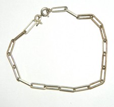 gourmette  en argent