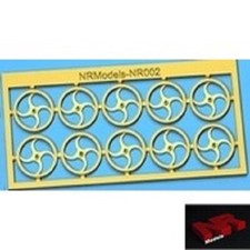 1:160 Volants 4 branches trains miniatures N de chez NRMODELS