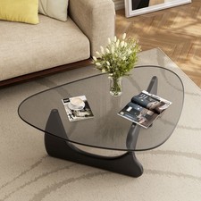 Noguchi Style Glass Coffee