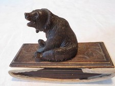 ART POPULAIRE FORET NOIRE OURS