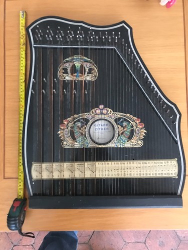 Cithare zither gitarr harpe - ,