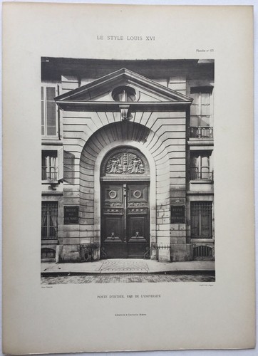 Paris porte entrée - :,