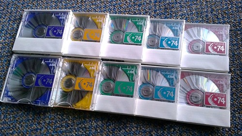 Minidisc axia colors - 10,