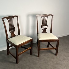 Paire de chaises anglaises