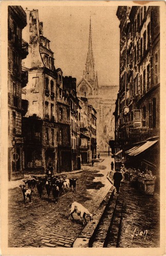 Cpa paris rue - cpa, du
