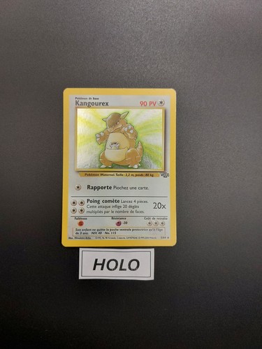 Carte pokémon kangourex - carte,