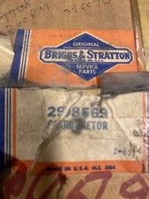 Briggs Vintage Nos 298569 Carburetor Assembly