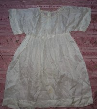 Large Antique All Silk Baby Dress Late 19th Century