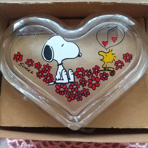 Ancien étui verre snoopy - étui, en