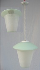 ART DECO LAMP - CHANDELIER - LAMPSHADE - ANTIQUE - VINTAGE
