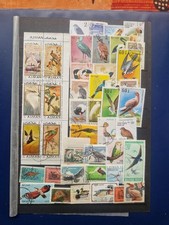 + de 40 Timbres oiseaux   (