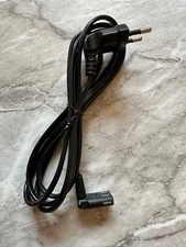 Câble d'alimentation électrique bipolaire coudé, cordon secteur coudé Long: 1,5m