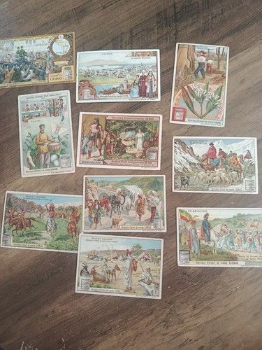 Lot chromos liebig - 10,