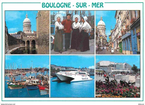 Carte postale boulogne - postale,