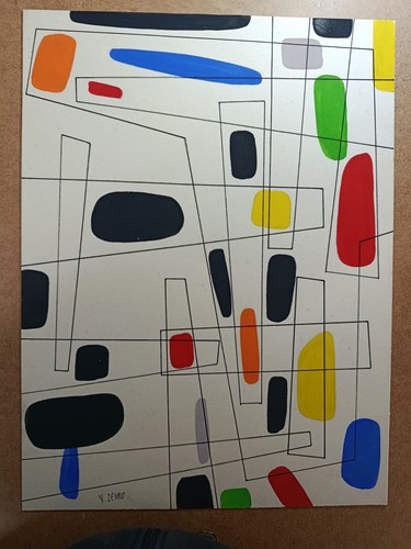 Oeuvre sous verre - de, xavier