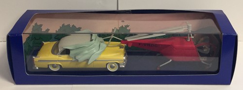 Voiture tintin hélicoptère - voiture, l'hélicoptère