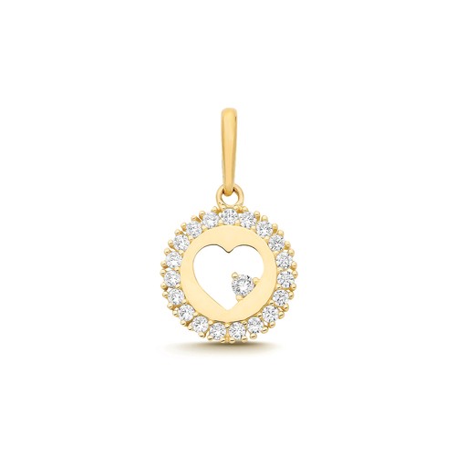 Pendentif femme 375 1000 - femme, or