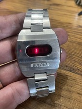 RARE MONTRE BULOVA LED N4 FOND D HORLOGER