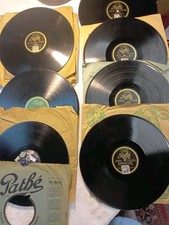 Lot 7 disques 78 tours –