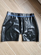 Boxer Latex avec orifice Homme
