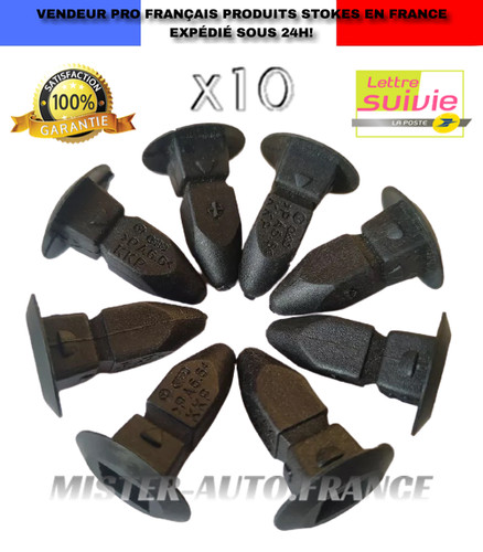 X10 clips fixation garniture - clips,