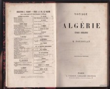 POUJOULAT VOYAGE en ALGÉRIE