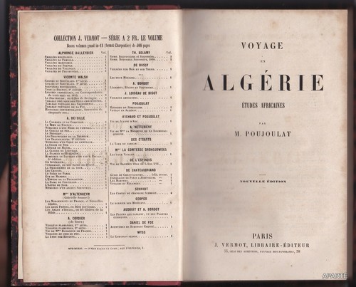 Poujoulat voyage algérie - en,