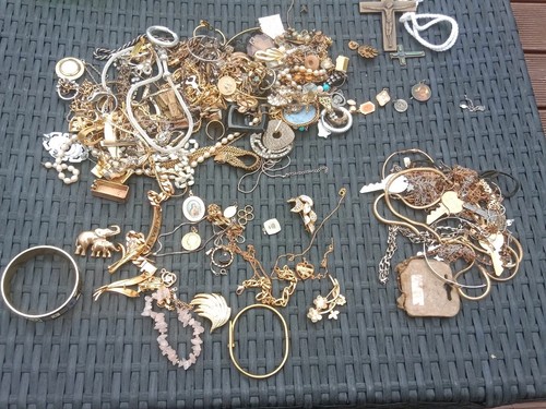 Lot bijoux ancien en - lot,