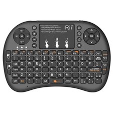 Mini i8+ Wireless QWERTY Italien - Mini clavier avec touchpad intégré