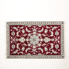 Tapis D'Orient Naïn (138 X 90 CM) Tapis de Perse Noué à la Main Top !!! Neuf !!!