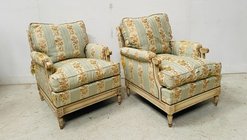 Paire fauteuils de - fauteuils, style