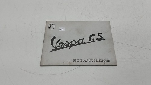 Piaggio vespa livret - vespa, gs