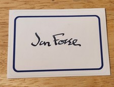 Autographed Jon Fosse bookplate w/coa NOBEL PRIZE 2023 LITERATURE SEPTOLOGY