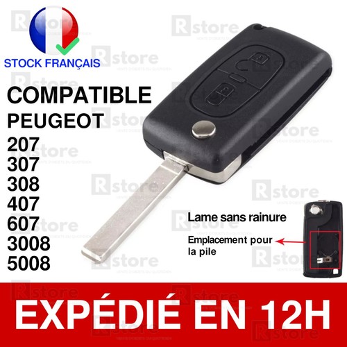 Coque clé plip boitier - coque,