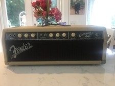 1961 Fender Blonde Bassman 6G6 A amplifier