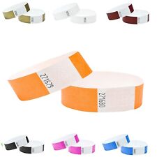 Wristbands Security Party Event Festivals Clubs Tyvek® 19mm Tag Serial Numbered