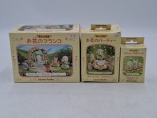 Sylvanian Families Baby Plaza Playsets Flower Swing Flower Party Train Japanese